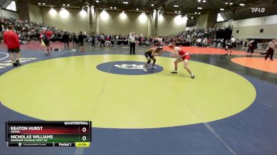 126C Quarterfinal - Keaton Hurst, Ozark vs Nicholas Williams, Shawnee Mission West HS