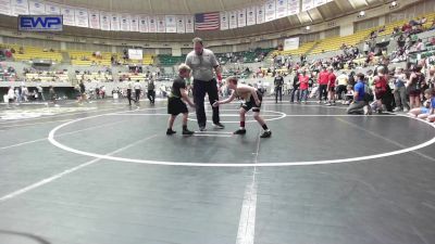 90 lbs Quarterfinal - Drake Conrad, Pottsville Apache Youth Wrestling vs Wade Sterling, Searcy Youth Wrestling