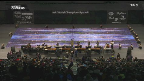Cy-Fair HS "Houston TX" at 2025 WGI Percussion/Winds World Championships