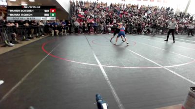 138 lbs Round Of 16 - Damien Scribner, West Springfield vs Nathan Jackson, Mansfield