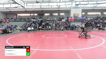 114 lbs Round Of 16 - Maya White, Shelton vs Gabrielle Defilio, Bristol Eastern