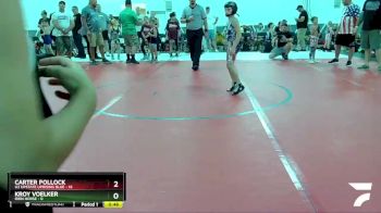 56 lbs Round 5 (8 Team) - Andryk Kenworthy, Iron Horse vs Zayne Woodworth, U2 Upstate Uprising Blue