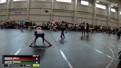 132 lbs Round 5 (6 Team) - Griffin Tinsman, Full Circle vs Derrick Reilly, Trojan WC