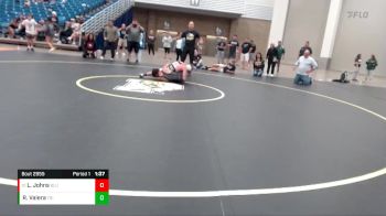 116 lbs Cons. Round 6 - Levi Johns, Bluffton vs Roman Valera, Trinity