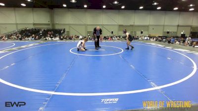 70 lbs Semifinal - Jaycie Harmon, Super Girls K-6 Red vs Emily Tarwater, Super Girls K-6 Blue