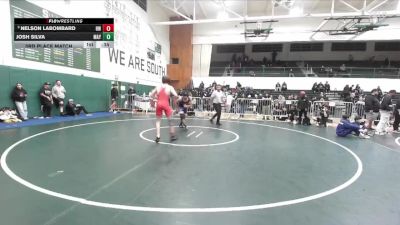 165 lbs 3rd Place Match - Nelson LaBombard, Harvard Westlake vs Josh Silva, Mayfair