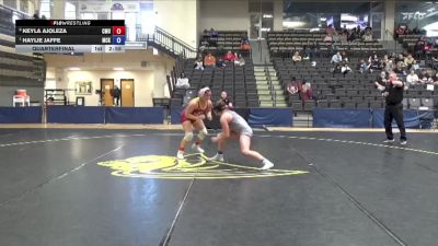 138 lbs Quarterfinal - Haylie Jaffe, McKendree University vs Keyla Ajoleza, Colorado Mesa University