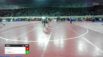 150 lbs Consi Of 16 #2 - Noah Dry, SEO Wrestling Club vs Chrisopher Perez, Catoosa Wrestling