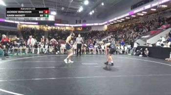190 lbs 5th & 7th Place - Jackson Verschoor, Woodbury Central vs Gaven Hackett, Riverside, Oakland