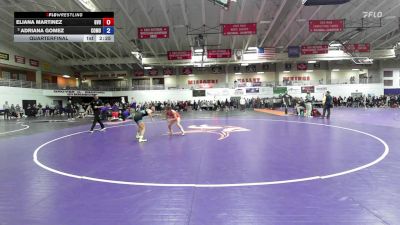 110 lbs Quarterfinal - Adriana Gomez, Colorado Mesa University vs Eliana Martinez, Grand View