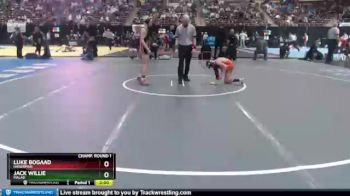 2A 98 lbs Champ. Round 1 - Luke Bogaad, Hagerman vs Jack Willie, Malad
