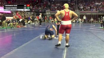 1A-285 lbs Cons. Round 4 - Teagan Dybevik, Colfax-Mingo vs Maverrick Kalb, Treynor