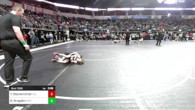 78 lbs Round Of 16 - Thomas Steinkirchner, East Kansas Eagles vs Baker Brogden, North Desoto Wrestling Academy