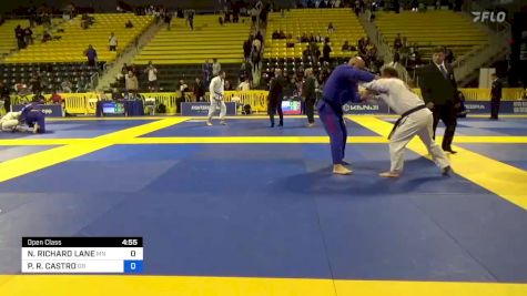 NATHANIEL RICHARD LANE vs PAULO R. CASTRO 2023 Master International IBJJF Jiu-Jitsu North American Championship