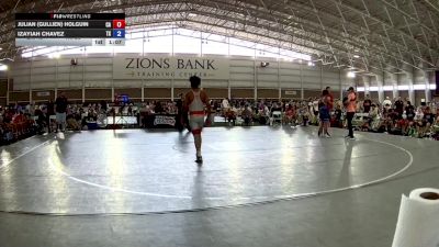 126 lbs Julian (Gullien) Holguin, California vs Izayiah Chavez, Texas
