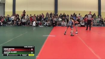 85 lbs Cons. Round 4 - Zach Wittig, Team Nazar vs Easton Allert, The Shed