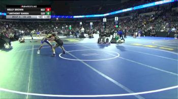 106 lbs Round Of 64 - Kelly Brown, West Torrance (SS) vs Anthony Garza, Clovis (CS)