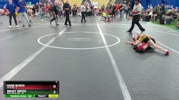 64 lbs Round 4 (8 Team) - Brody Gross, Ohio Gold 24k vs Hank Busch, CP Elite