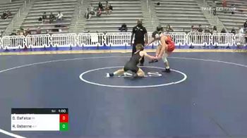 138 lbs Consolation - Domenic DeFalco, PA vs Reese Osborne, WY