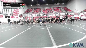 126-132 lbs Final - Jax Byrge, Weatherford Youth Wrestling vs Elijah Crane, Midwest City Bombers Youth Wrestling Club