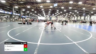 113 lbs Consi Of 64 #2 - Zaphyr Musshorn, CT vs Caedon Carr, SC