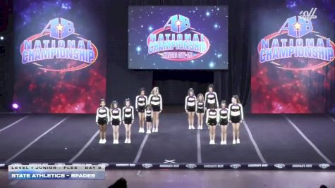 State Athletics - Spades [2025 L1 Junior - Flex Day 2] 2025 America's Best Grand Nationals
