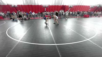 120 lbs Cons. Rd Of 16 - Levi DeVetter, Ironhawk Wrestling Academy vs Owen Zabel, Guerrilla Wrestling Club