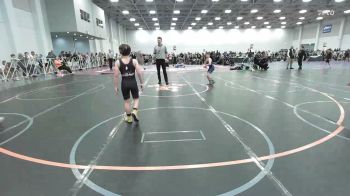 75 lbs Rr Rnd 3 - Tanner Welch, Broad Axe Elem - EL vs Bennett Silence, Indiana Outlaws Red - EL