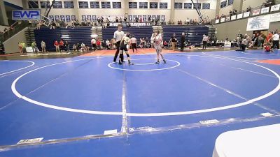 90 lbs Consolation - Ward Taylor, Rogers Iron Wrestling vs Atley Parnell, Bentonville Wrestling Club