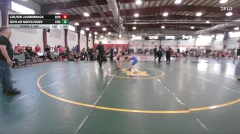 95 lbs Semis & Wb - Skylar Napolitano, CT Sneaky Golem`s vs Colton Louderback, Boyertown