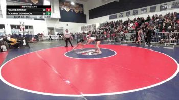130 lbs Champ. Round 1 - Chanel Corredor, Aliso Niguel vs Marie Basset, La Canada