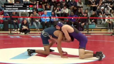 113 lbs Cons. Round 3 - Damian Chavez, Cheyenne vs Conner McCullough, Durango