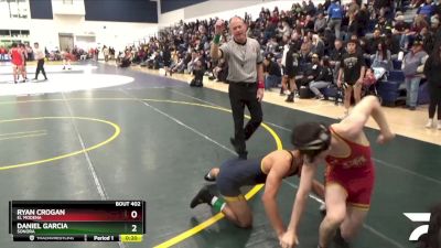 120 lbs Cons. Round 2 - Daniel Garcia, Sonora vs Ryan Crogan, El Modena