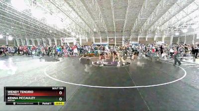 100 lbs Cons. Round 4 - Kenna McCauley, Uintah vs Wendy Tenorio, Springville