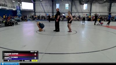 170 lbs Cons. Round 2 - Parker Dafnis, Eureka vs Nancy Flores, Buena Vista