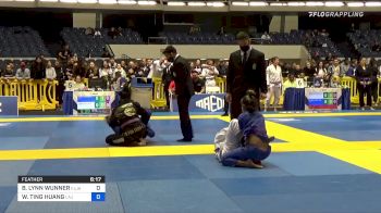 BRENDA LYNN WUNNER vs WAN TING HUANG 2021 World Jiu-Jitsu IBJJF Championship