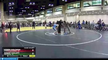 170 lbs Champ Round 1 (16 Team) - Robert Caullett, Wellington vs Korbin Sadlowski, D1 Wrestling Academy