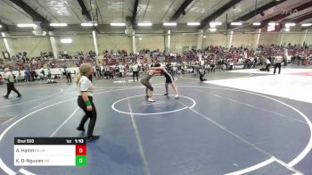 190 lbs Round Of 16 - Aiden Hamm, Blanding Pride vs Kevin Do-Nguyen, Rio Rancho