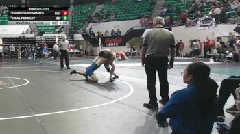6A 150 lbs Quarterfinal - Christian Esparza, Mortimer Jordan HS vs Neal Pendley, Jasper