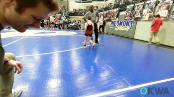 49 lbs Quarterfinal - Easton Winans, Rough Riders vs Janson Jones, Standfast