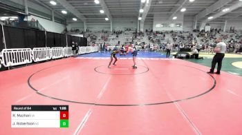 132 lbs Round Of 64 - Ryan Mazhari, VA vs Jhi Robertson, NC