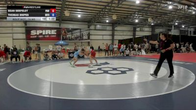 74 kg Cons. Round 9 - Sean Seefeldt, Pennsylvania RTC vs Thomas Snipes, Charleston Regional Training Center
