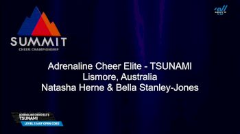 Adrenaline Cheer Elite - TSUNAMI [2025 L3 IASF Open Coed Semis] 2025 The Summit