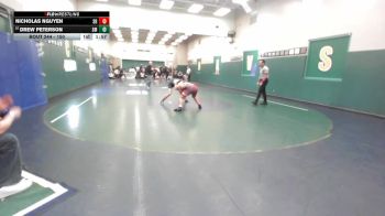 150 lbs Champ. Round 2 - Nicholas Nguyen, Scripps Ranch vs Drew Peterson, San Marcos