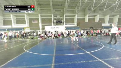 115 lbs Semifinal - Avery Roberts, Westlake Wrestling Club vs Jyra Teofilo, Westlake Wrestling Club