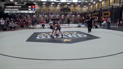 88 lbs Champ. Round 3 - Landon Wheelan, Moen Wrestling Academy vs Layton Alvarez, Moen Wrestling Academy