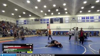 113 lbs Quarterfinal - Alessandro Segovia, Downey vs Joseph Murillo, Huntington Beach