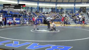 157 lbs Semifinal - Alec Schmuck, Colby Community College vs Johnny Thomas, Pratt Community College