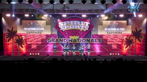 The California All Stars - Ontario - Sapphire [2025 L1 Youth - Small Day 3] 2025 Spirit Sports Grand Nationals