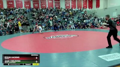 120 lbs Semifinal - Rykan Hacking, Uintah vs Gage Chelewski, Fruita Monument